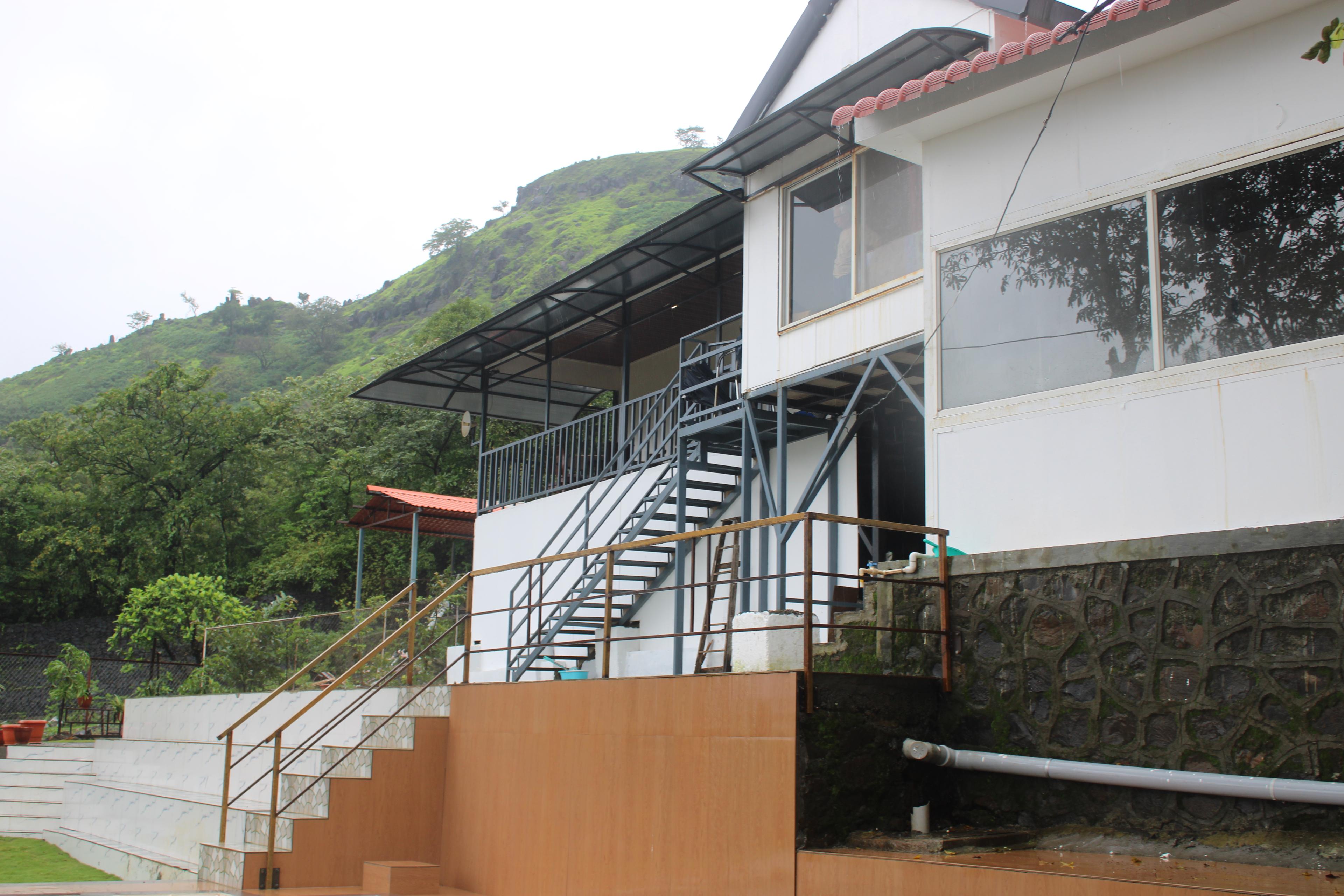 Nearby temple